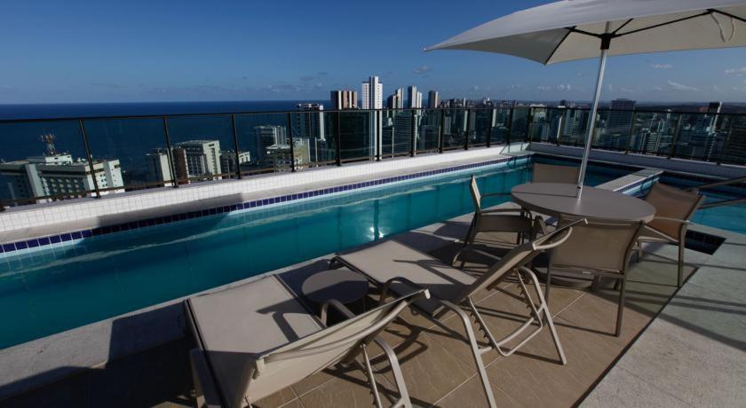 Beach Class Boa Viagem - 100 Metros Da Praia 헤시피 외부 사진